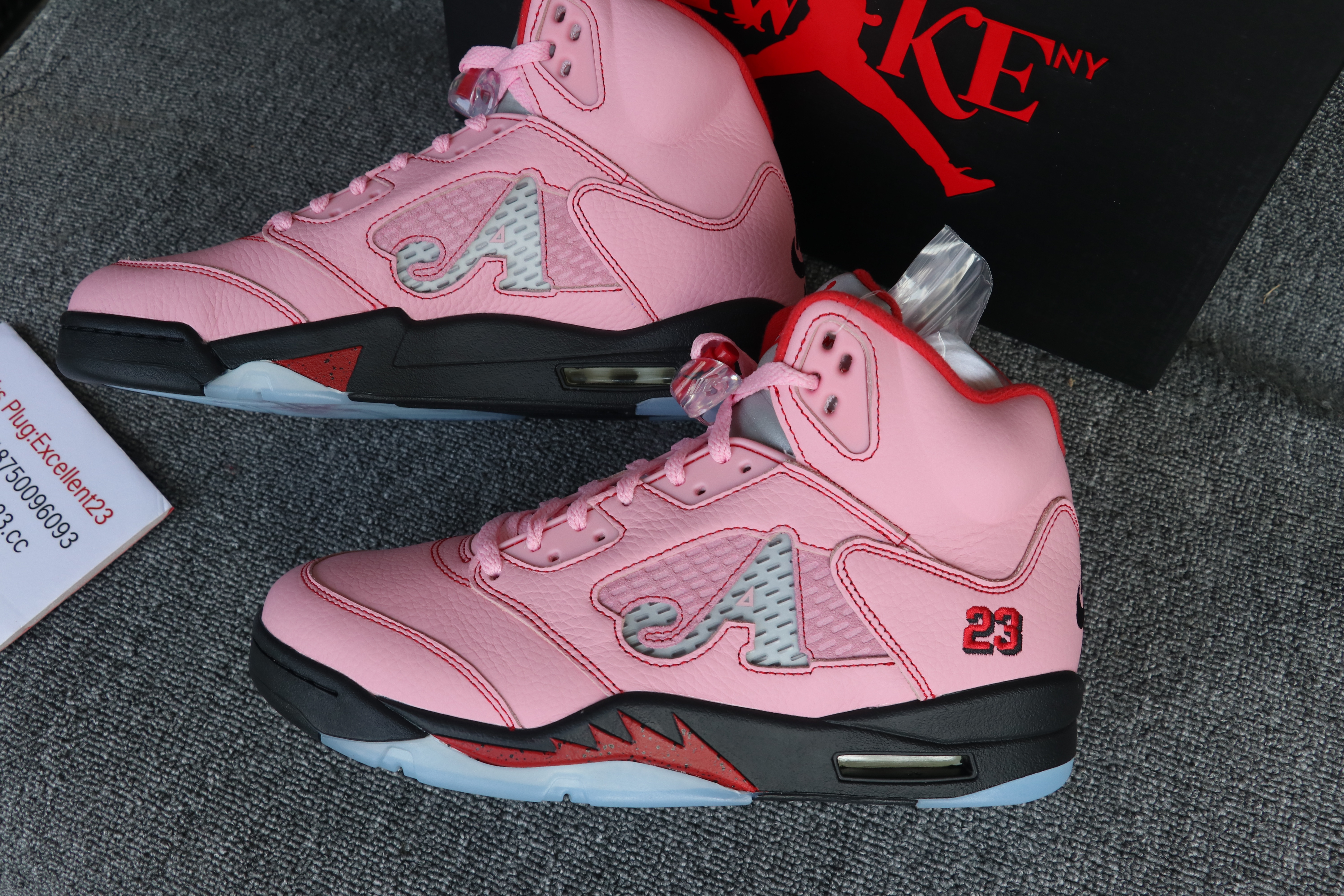 Awake NY x Air Jordan 5 Arctic Pink