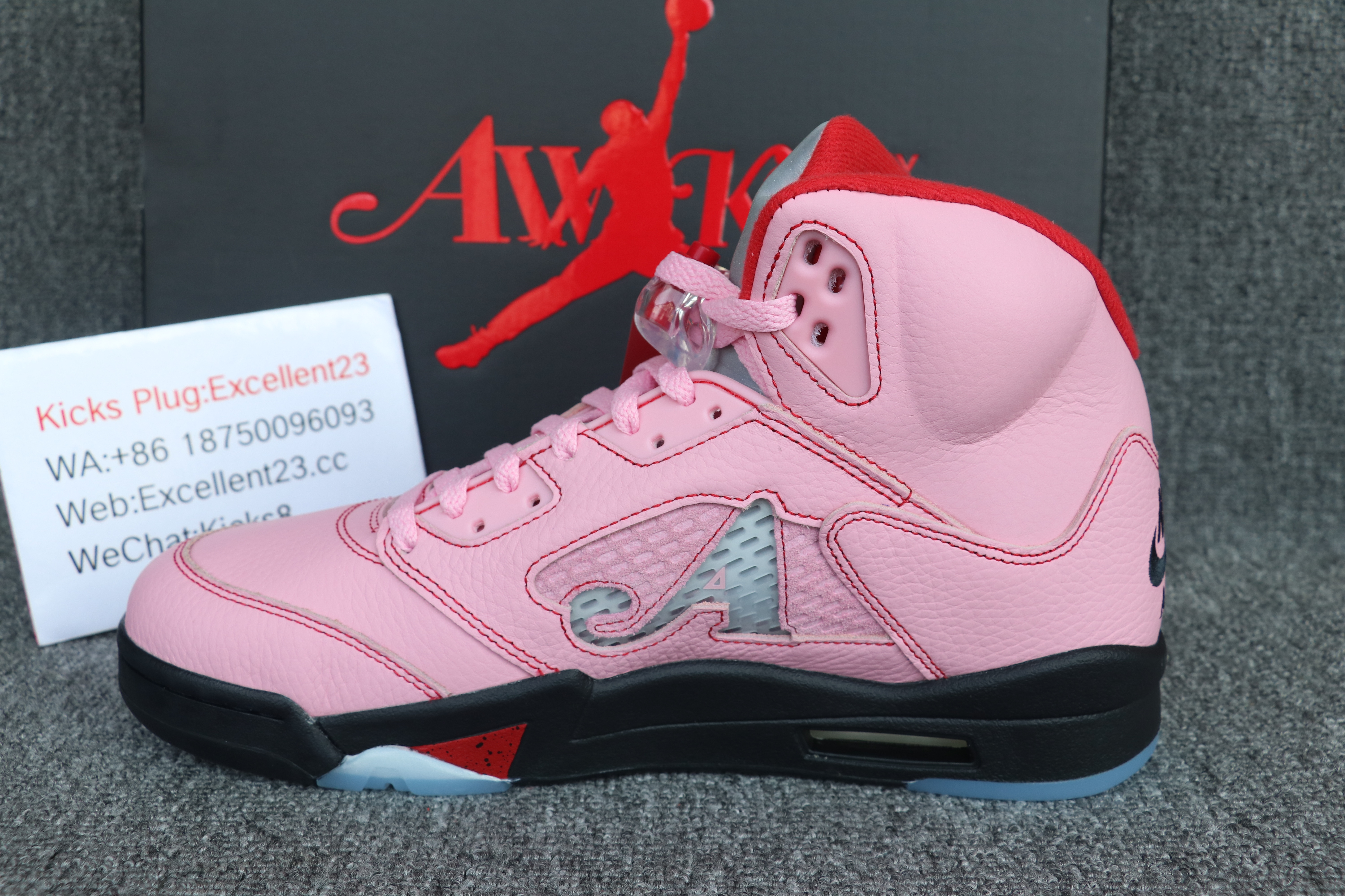 Awake NY x Air Jordan 5 Arctic Pink