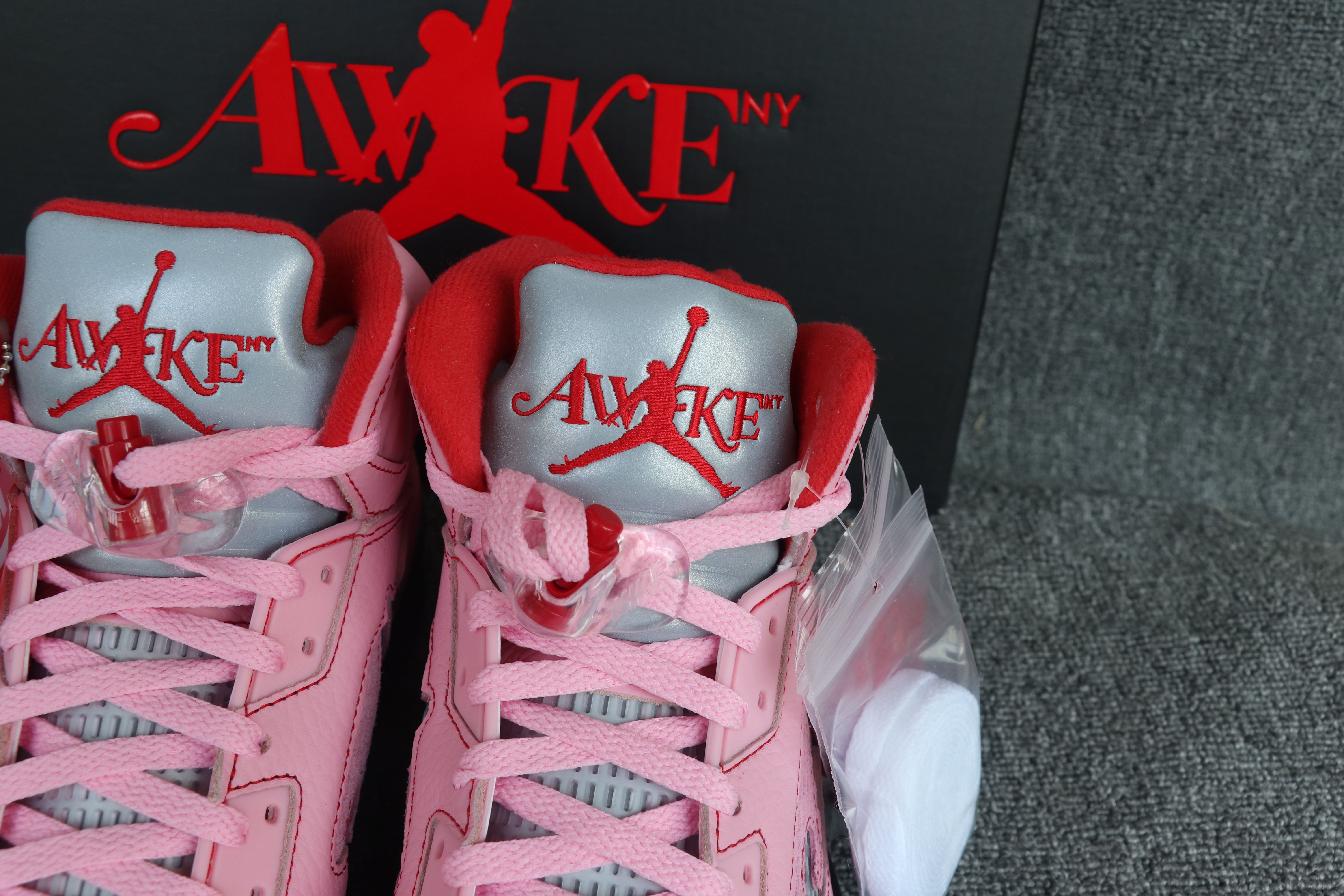 Awake NY x Air Jordan 5 Arctic Pink