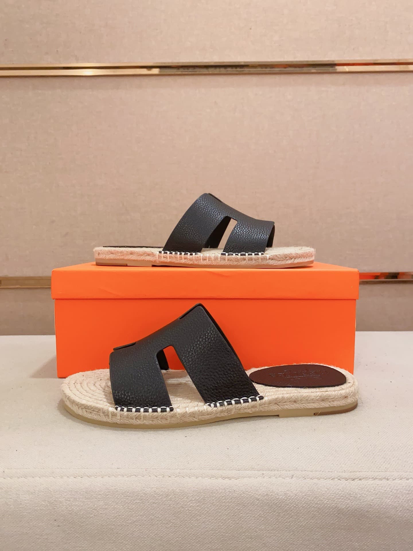 Hleather Man Slippers