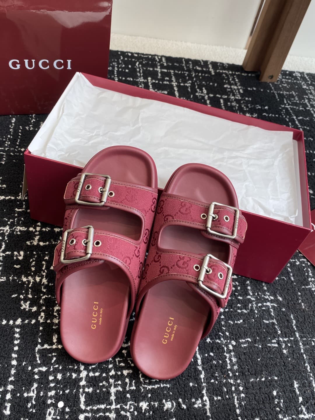 Gucci Slippers Heel High2.0cm