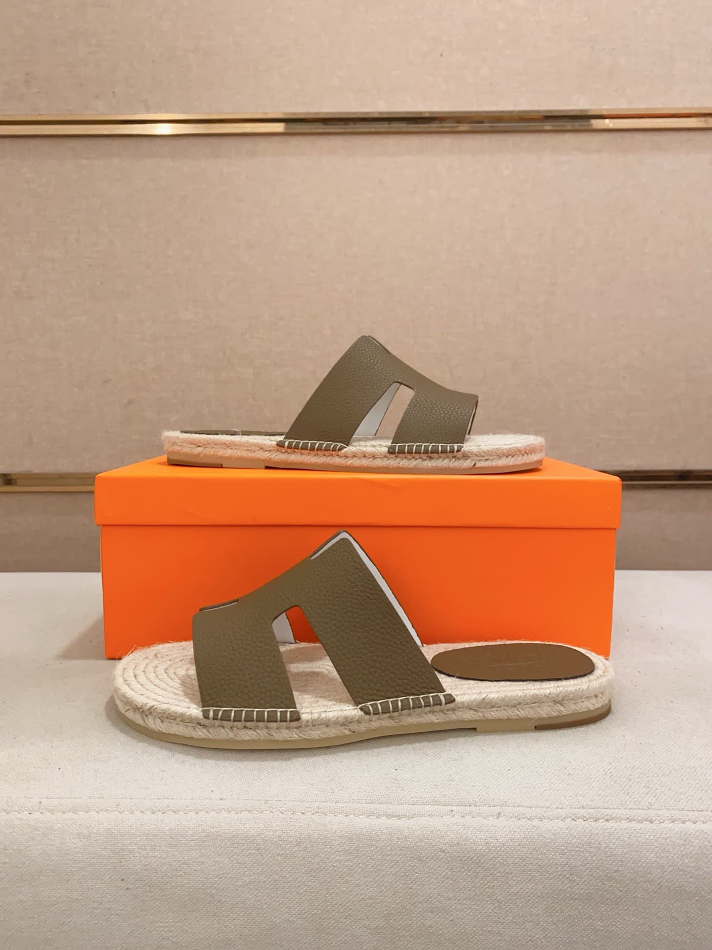 Hleather Man Slippers