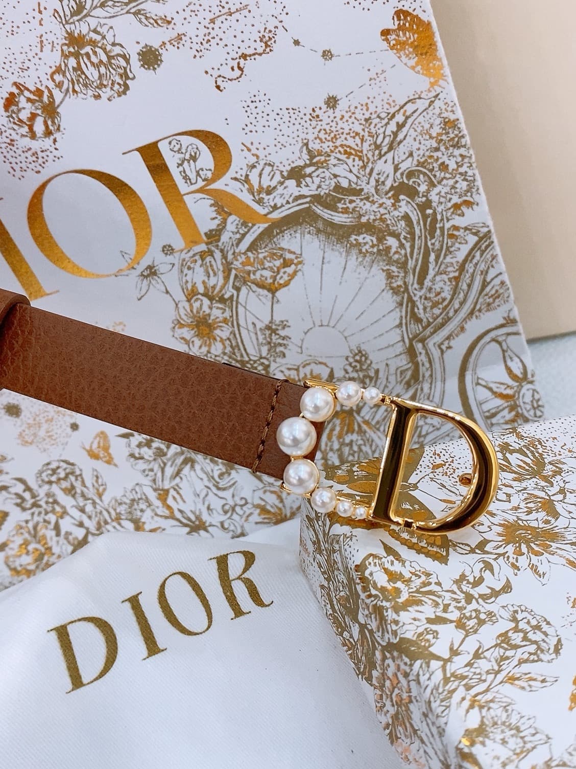 Dior Woman 1.5cm Belt