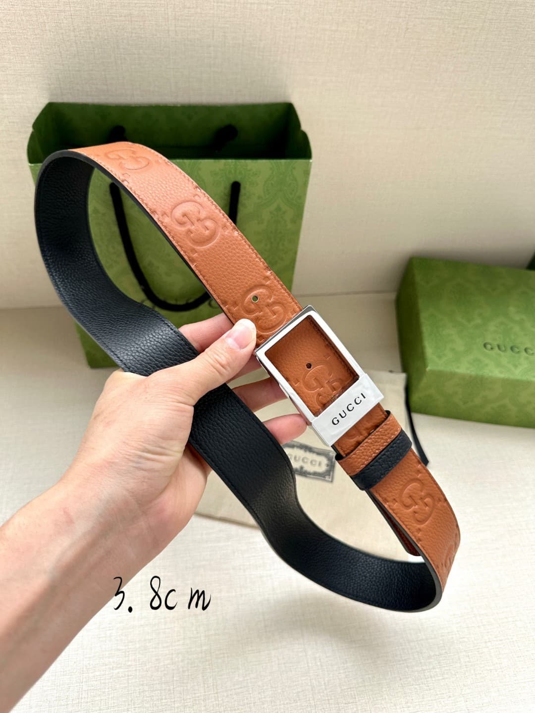 Gucci Man 3.8cm Belt