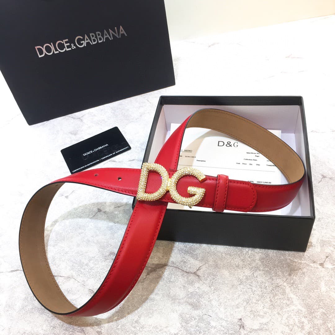 D&G Woman 3.0cm Belt