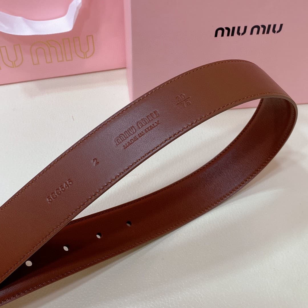 Miumiu Woman 3.5cm Belt