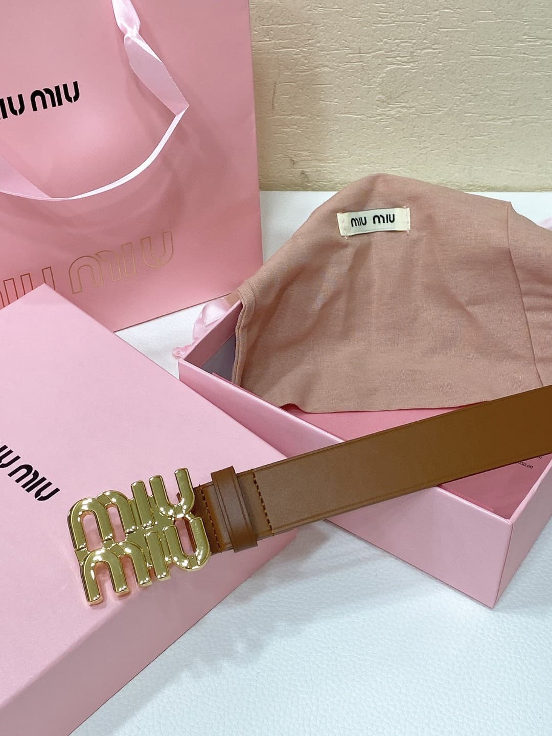 Miumiu Woman 3.0cm Belt