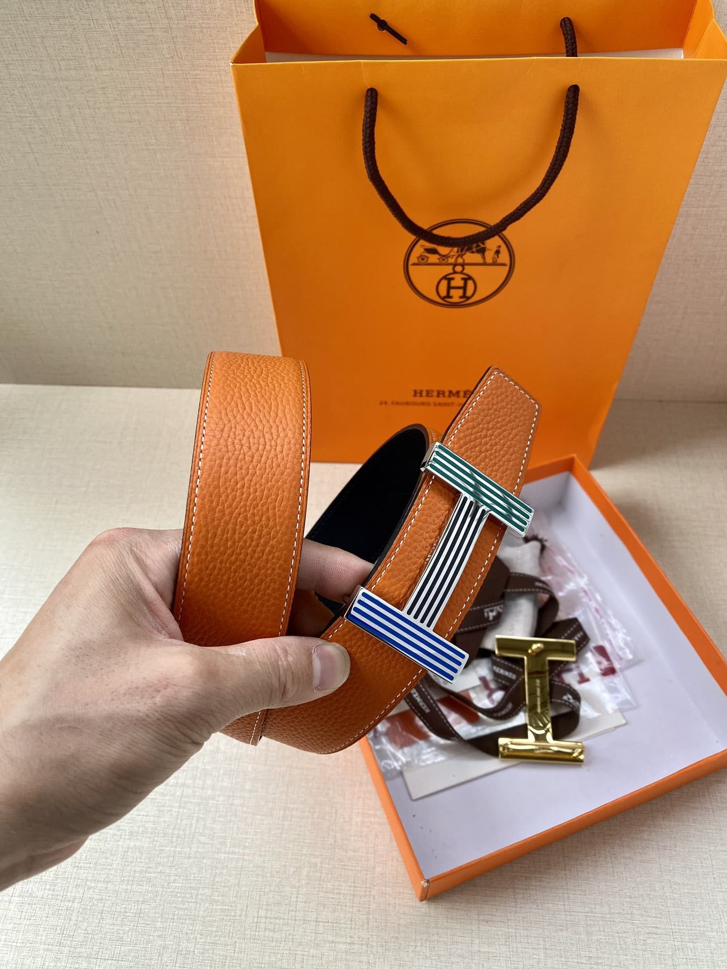 Hermes Man 3.8cm Belt
