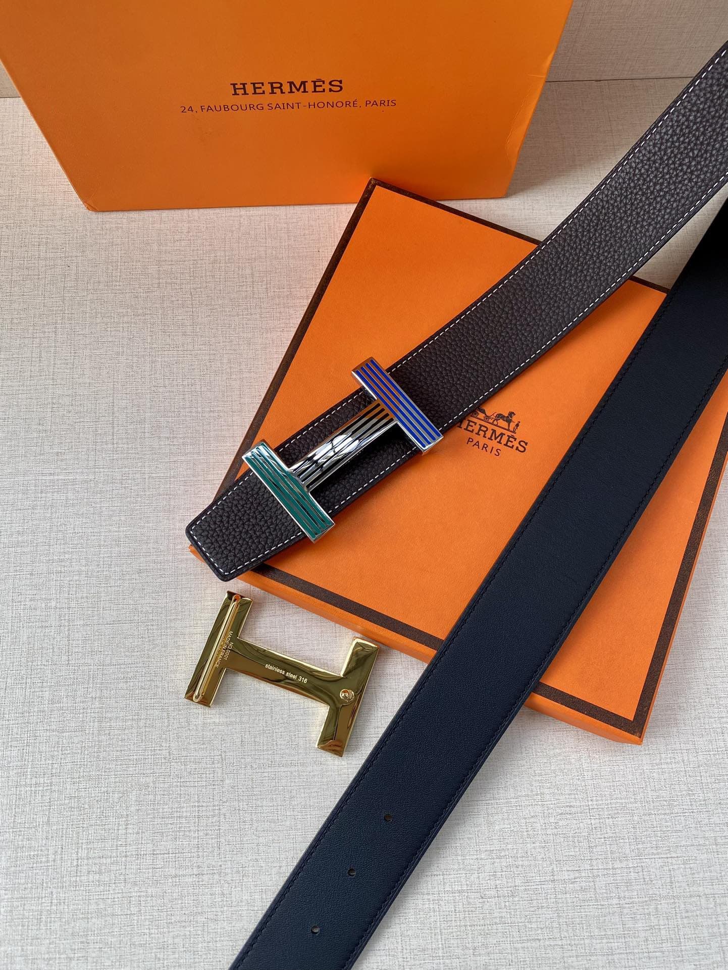 Hermes Man 3.8cm Belt