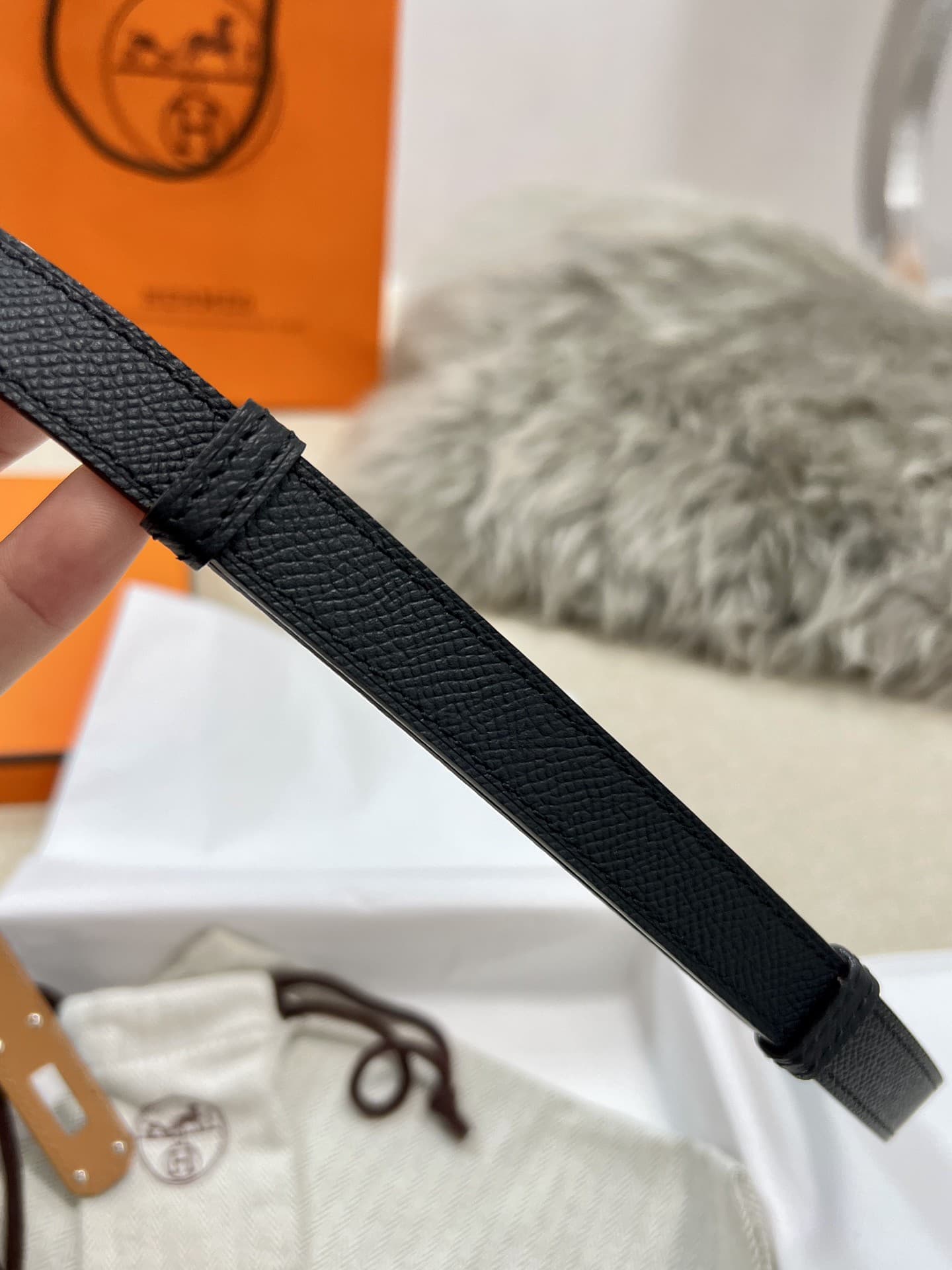 Hermes Woman 1.8cm Belt