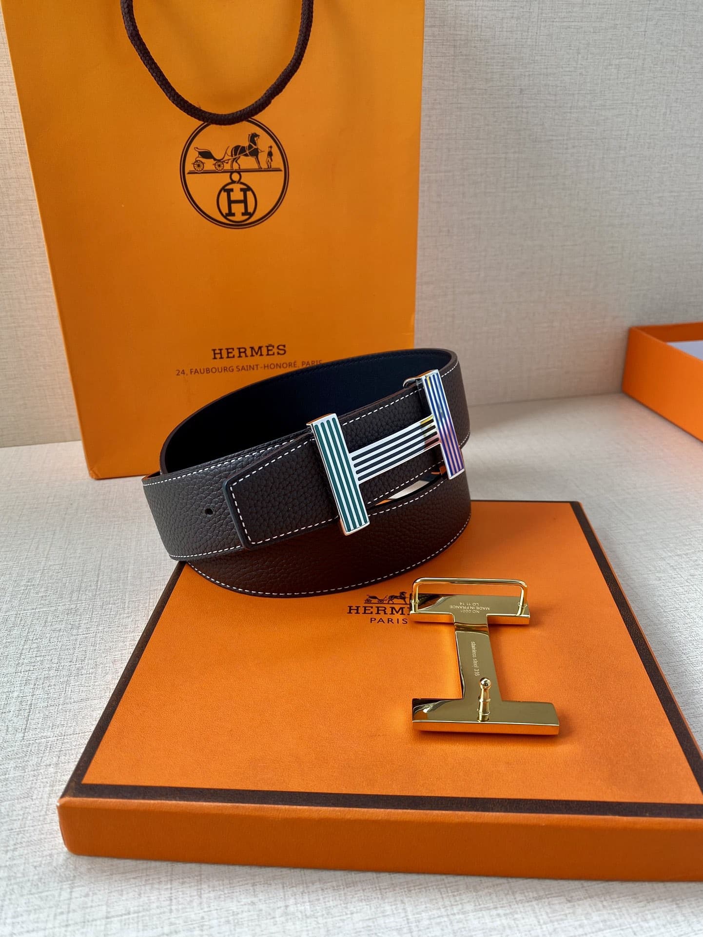 Hermes Man 3.8cm Belt