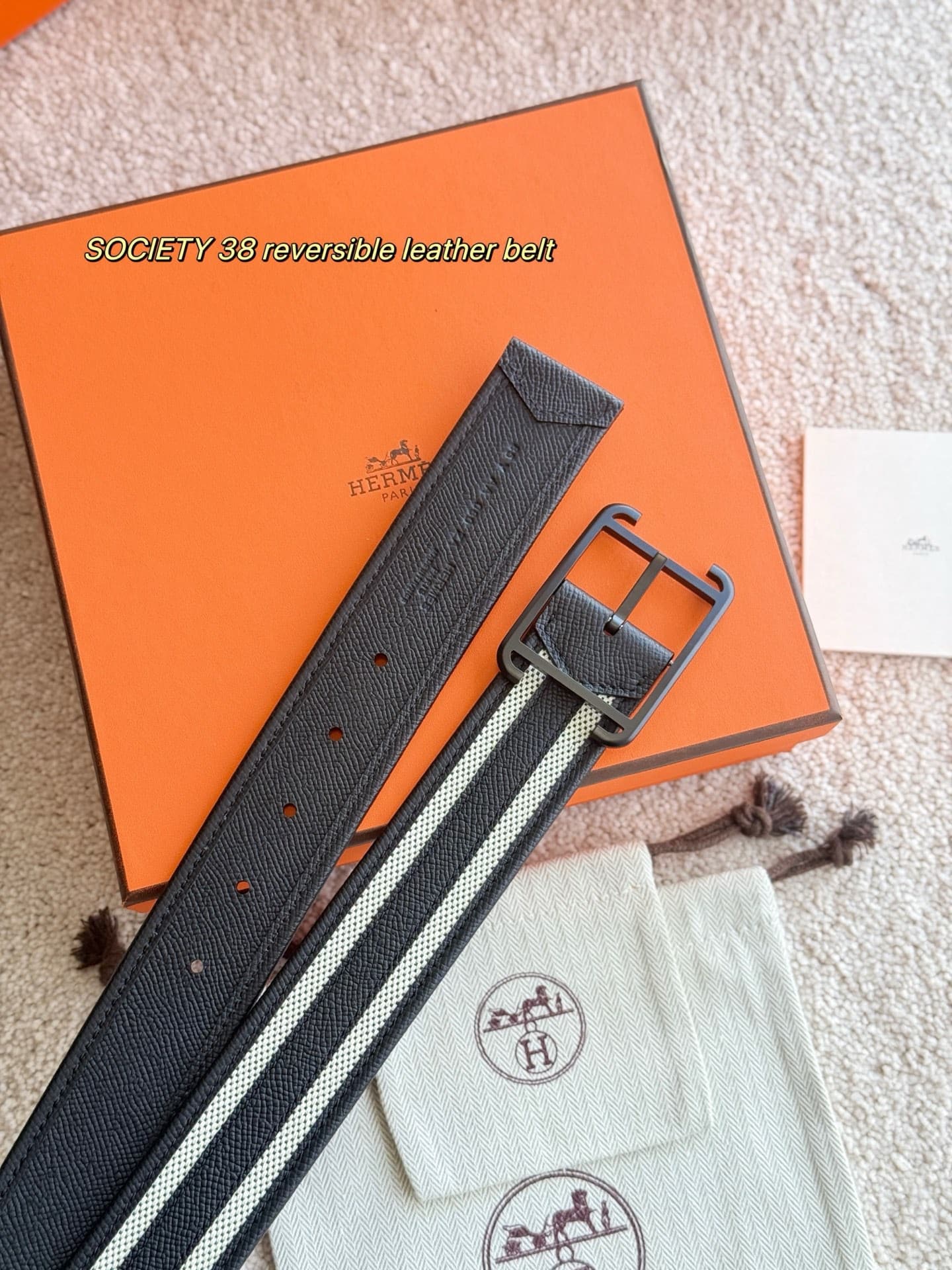 Hermes Man 3.8cm Belt