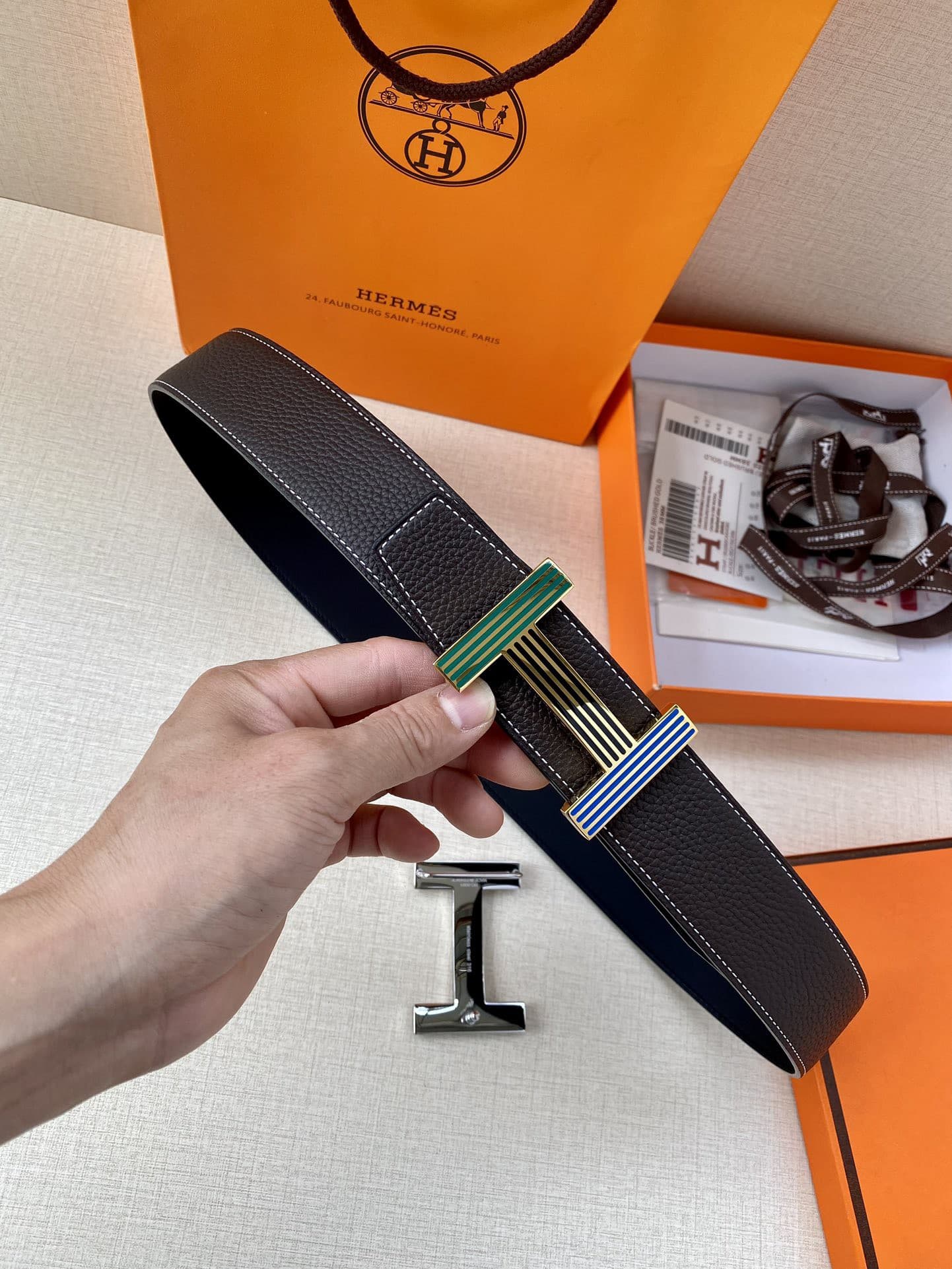 Hermes Man 3.8cm Belt