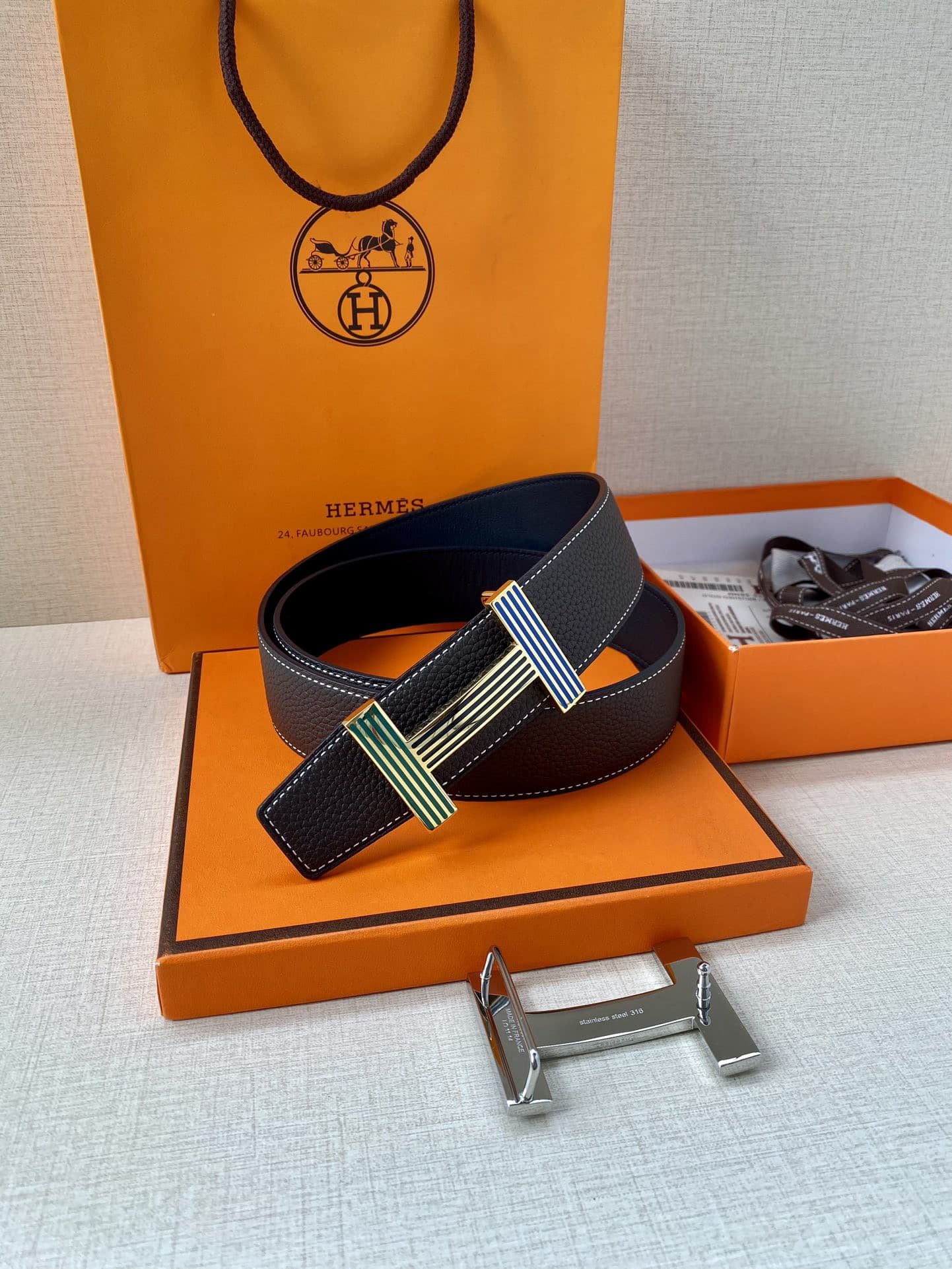 Hermes Man 3.8cm Belt