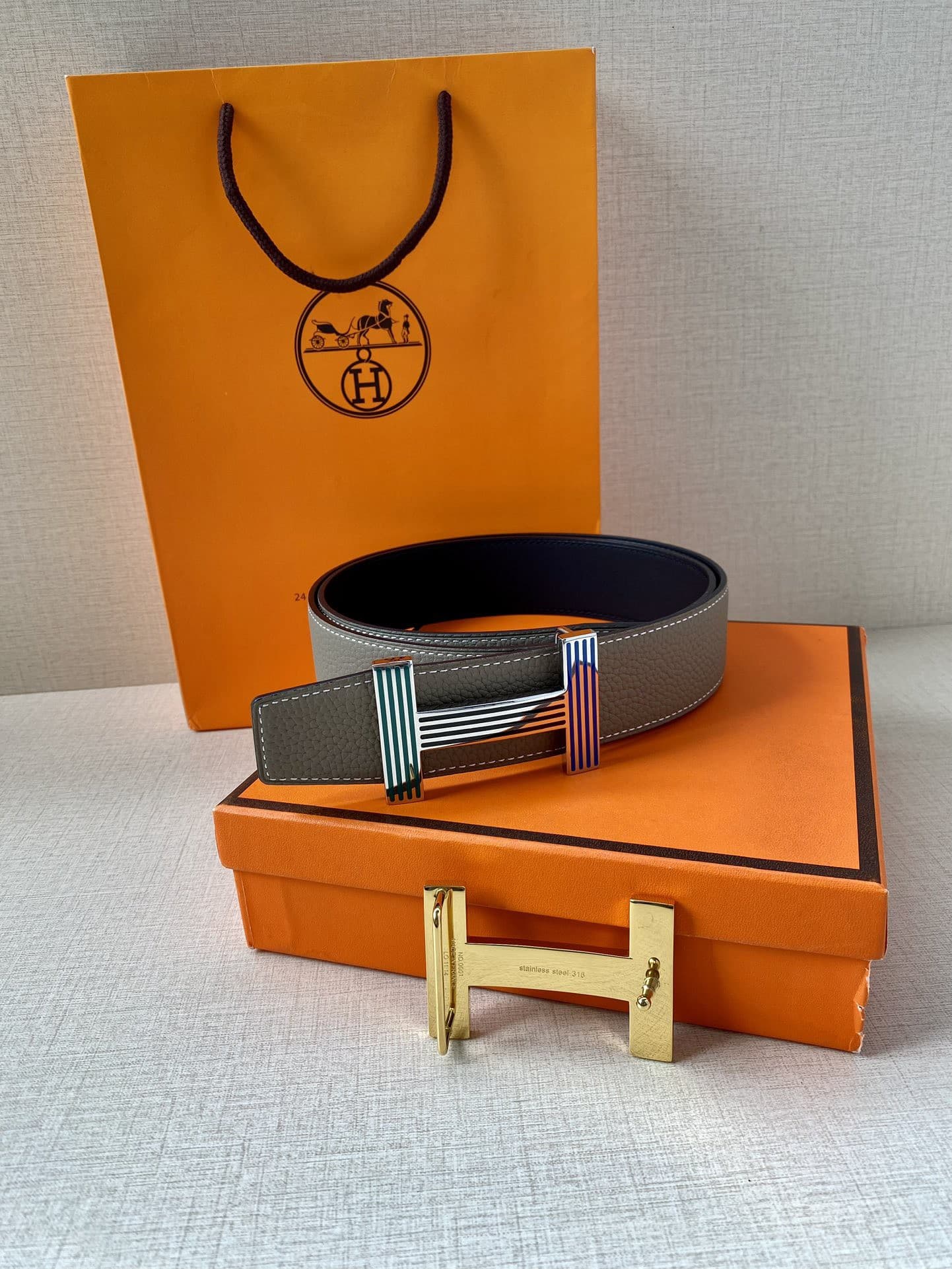 Hermes Man 3.8cm Belt