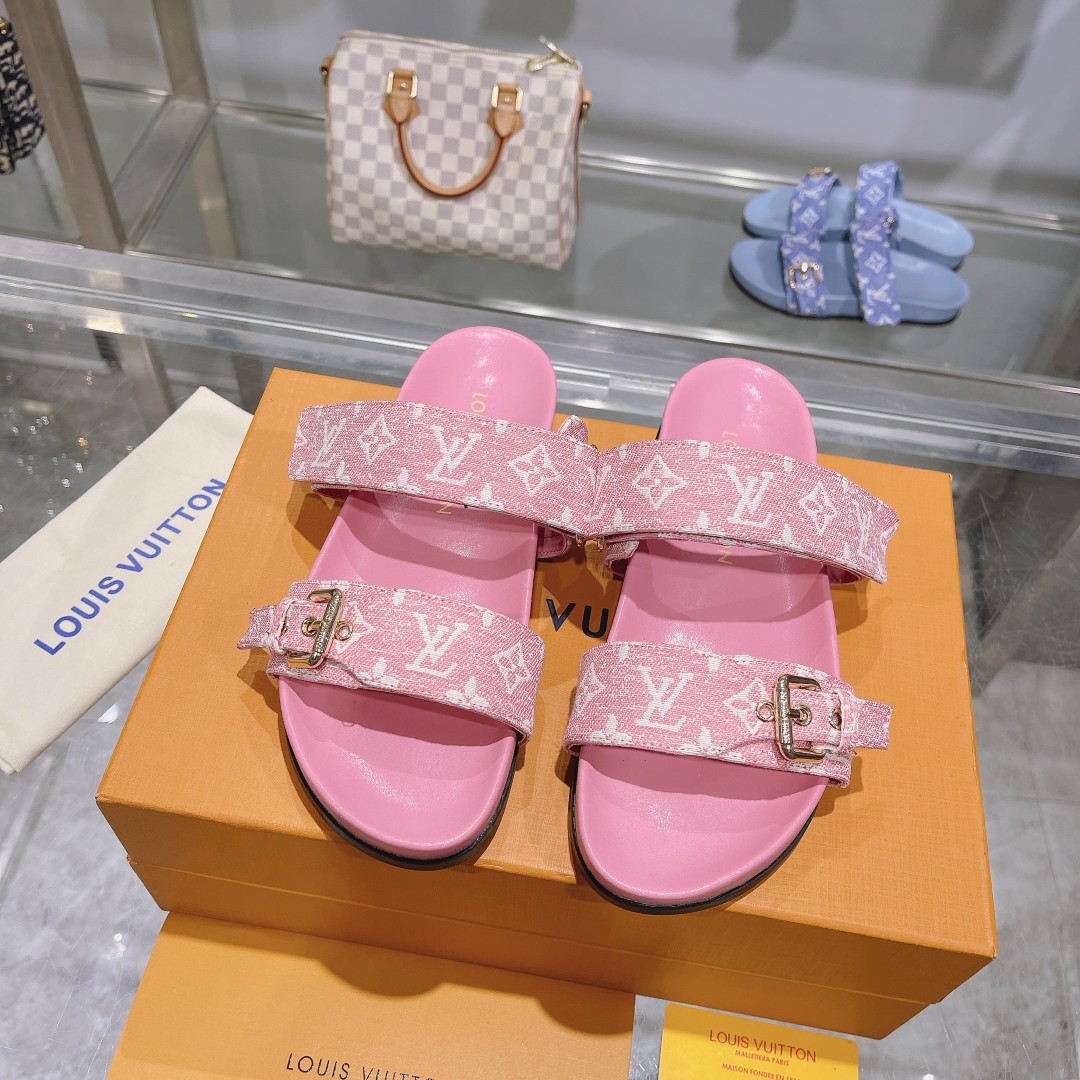 LV Couple Slipper