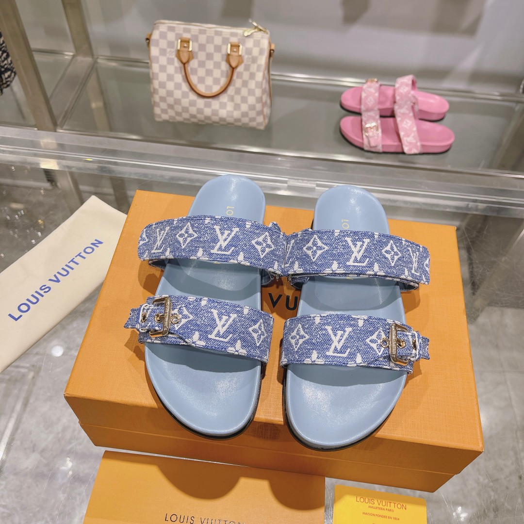 LV Couple Slipper