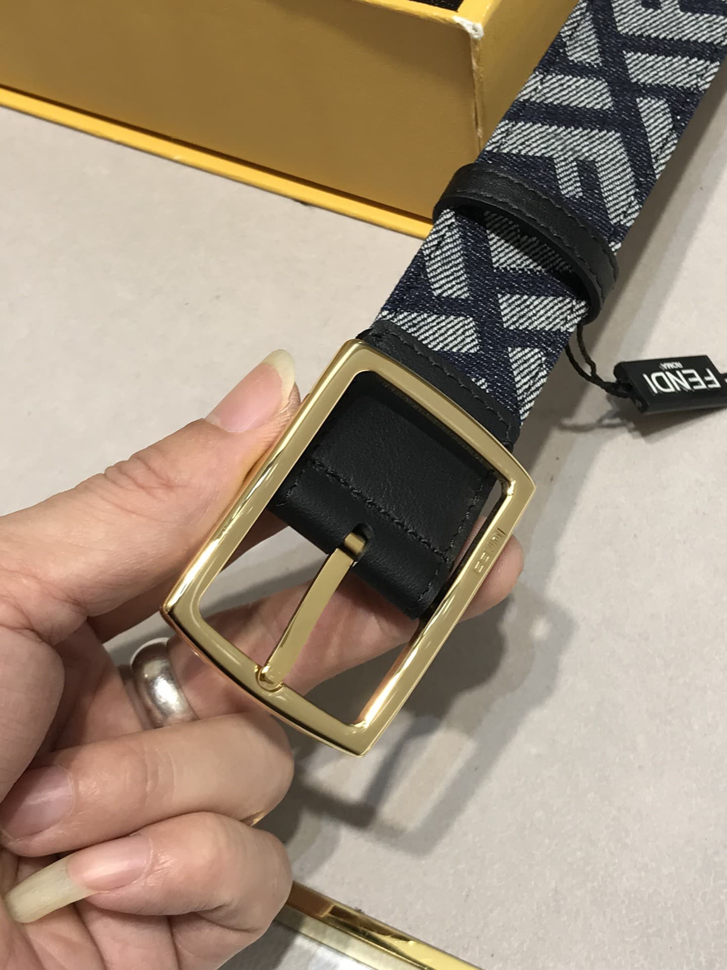 Fendi Man 3.5cm Belt