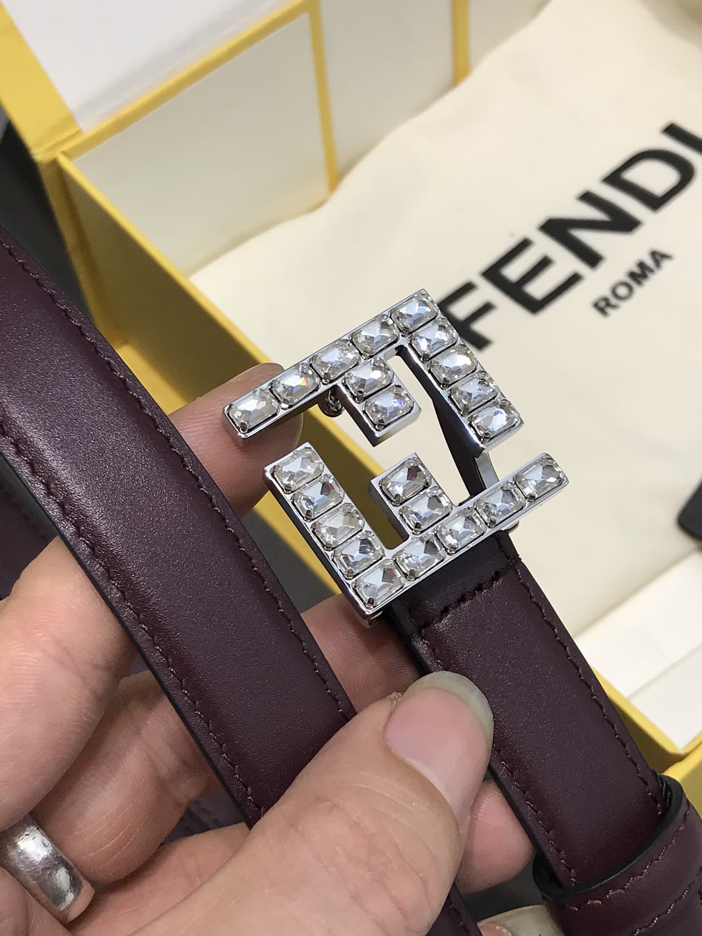 Fendi Man 3.8cm Belt