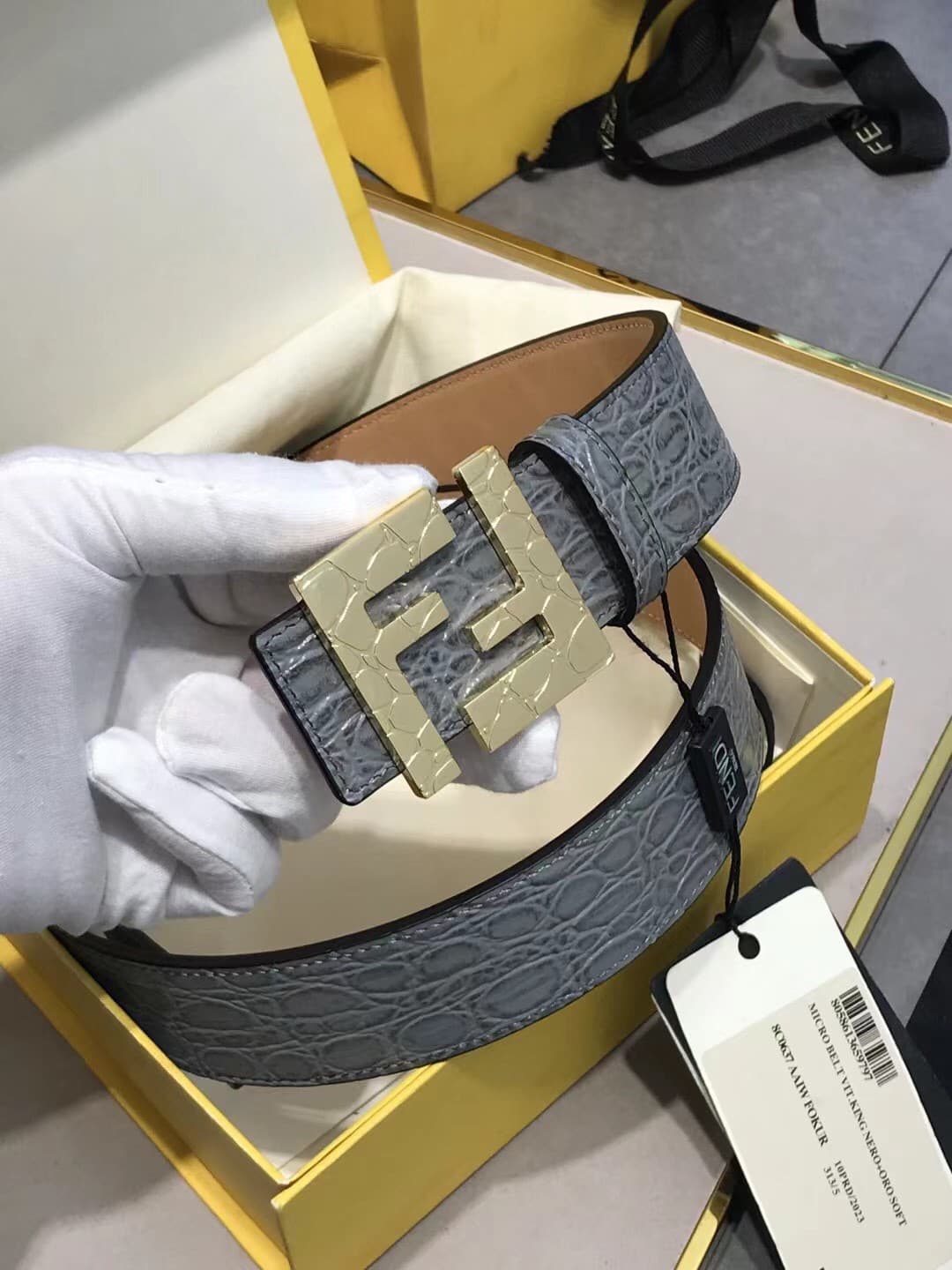 Fendi Man 3.8cm Belt