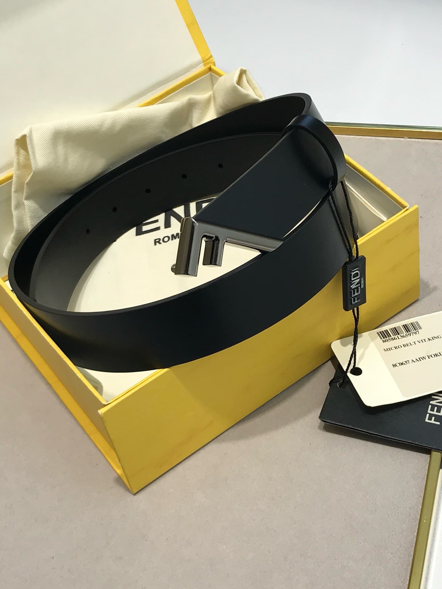 Fendi Man 3.0cm Belt