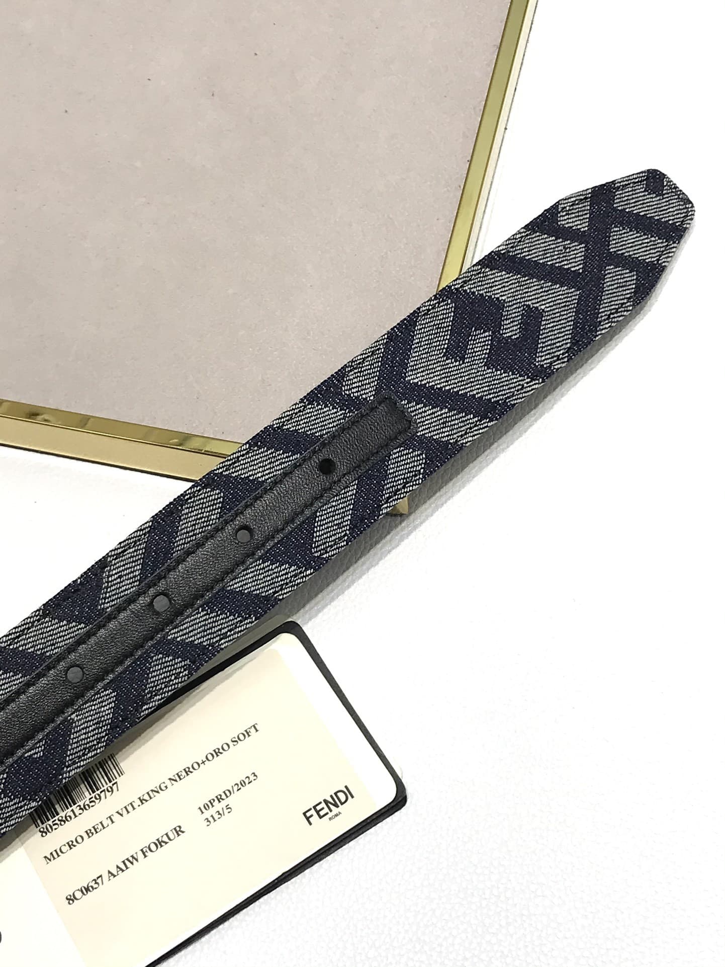 Fendi Man 3.5cm Belt