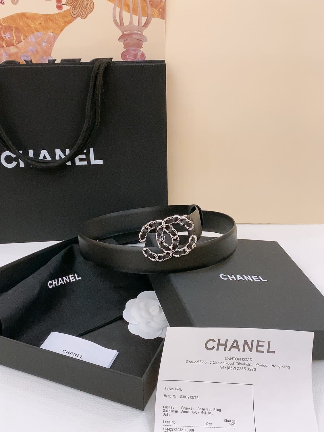 Chanel Woman 3.0cm Belt