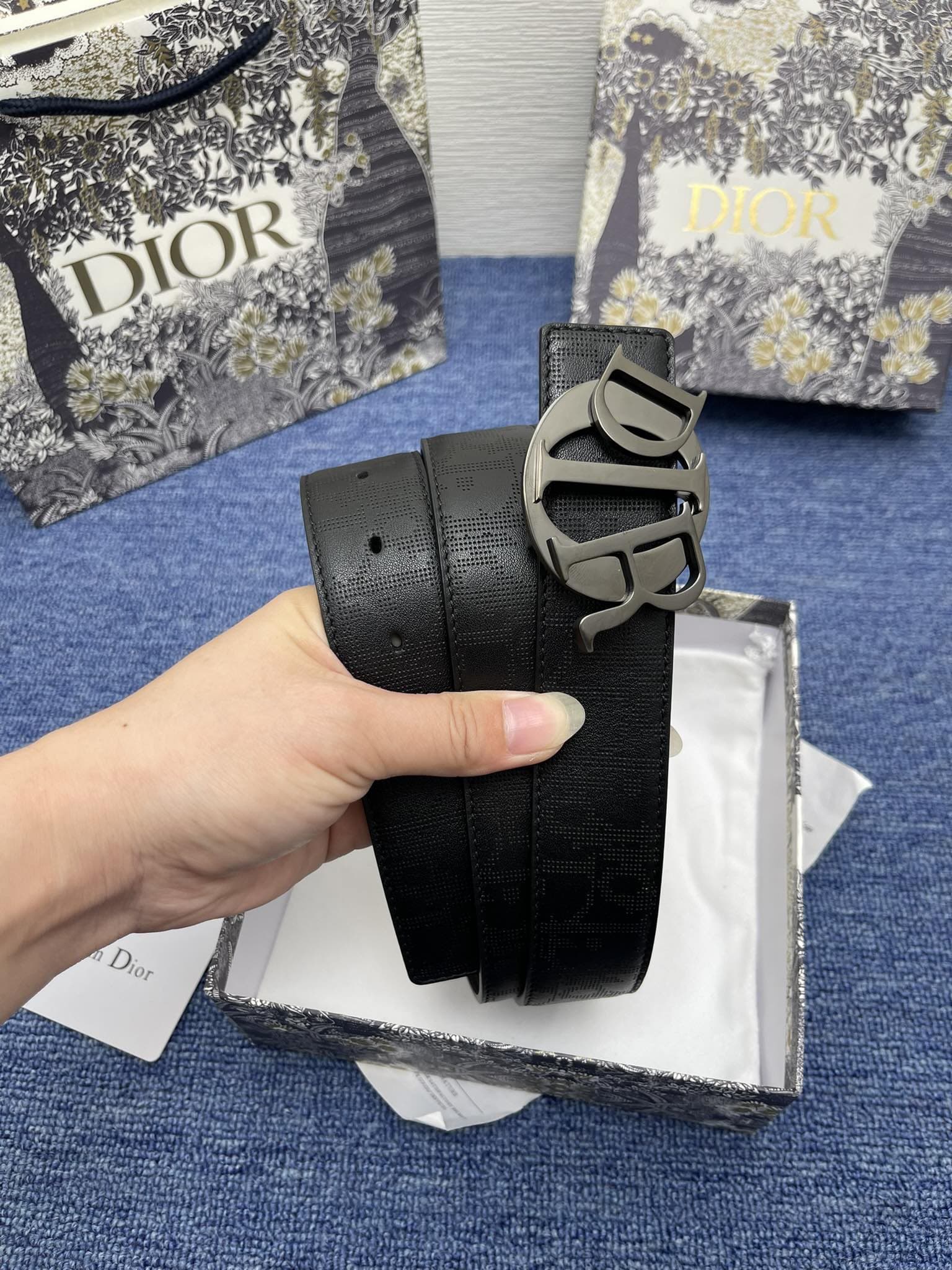Dior Man 3.5cm Belt