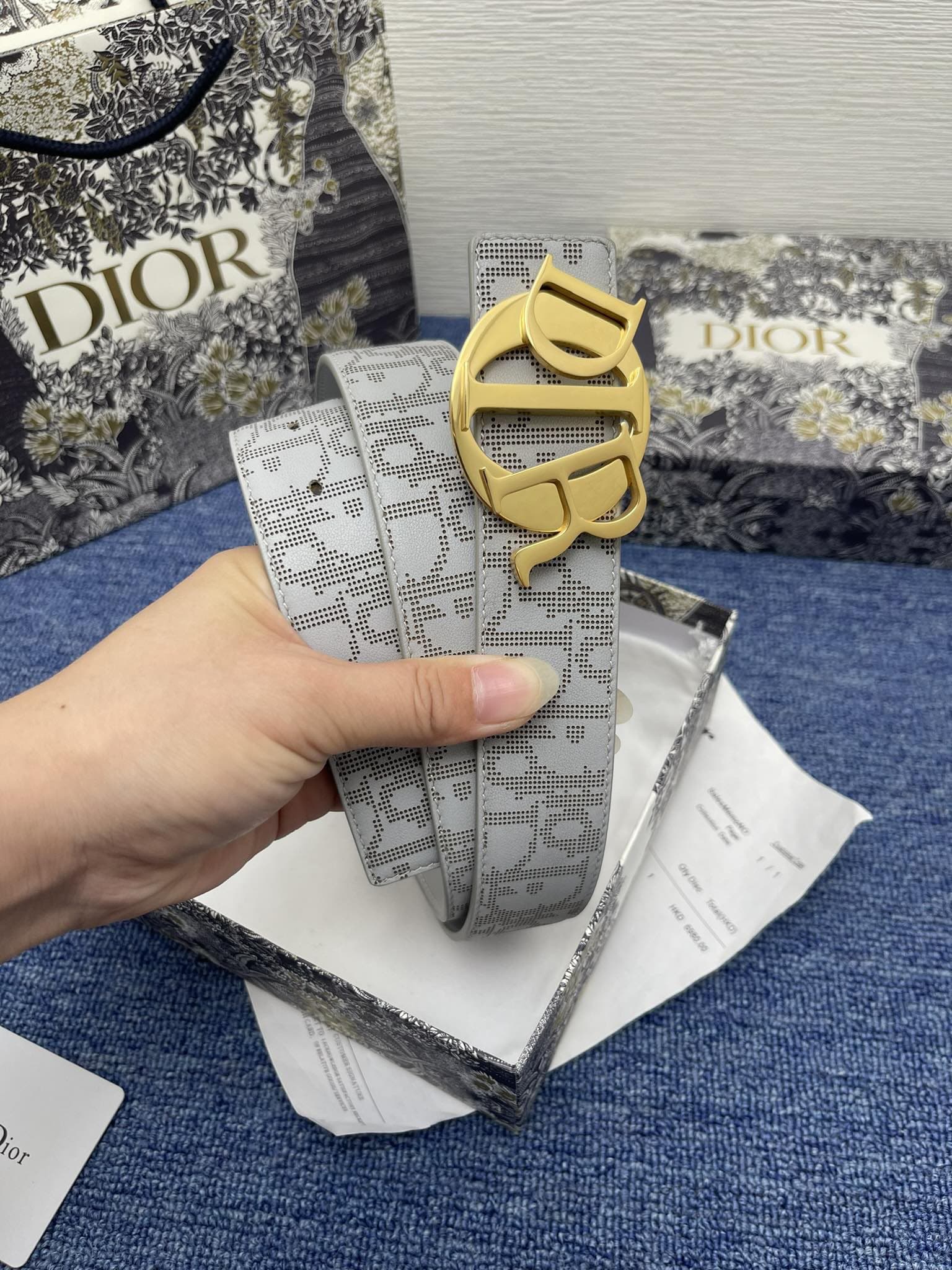 Dior Man 3.5cm Belt