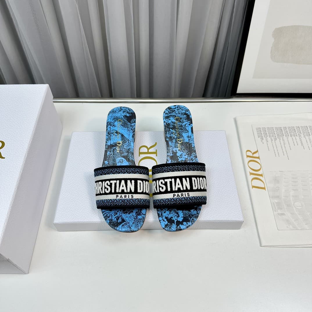 Dior Slippers Heel High4.5cm
