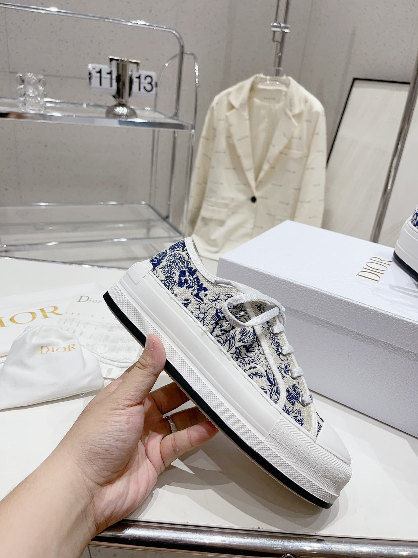 Dior Walkn Shoes Heel High4.5cm