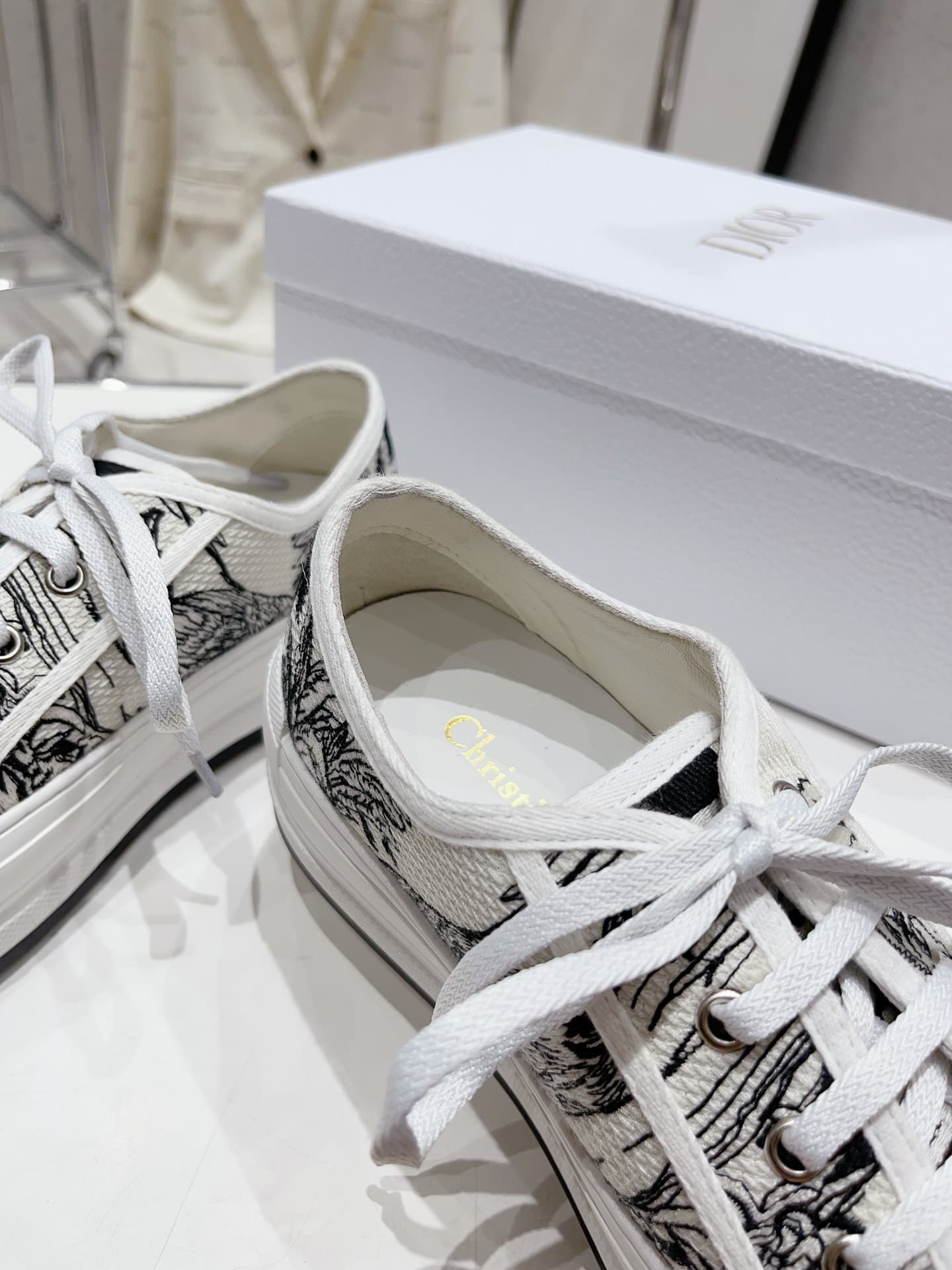 Dior Walkn Shoes Heel High4.5cm