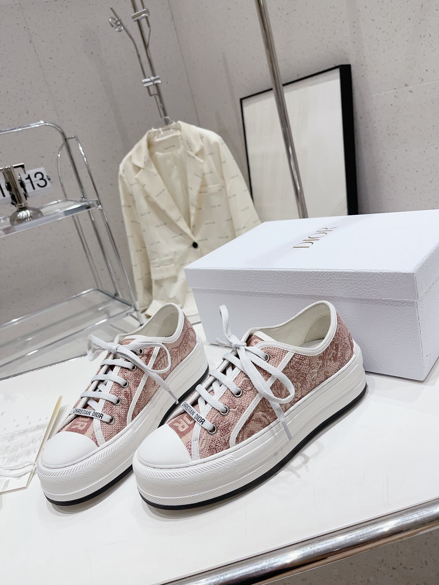 Dior Walkn Shoes Heel High4.5cm