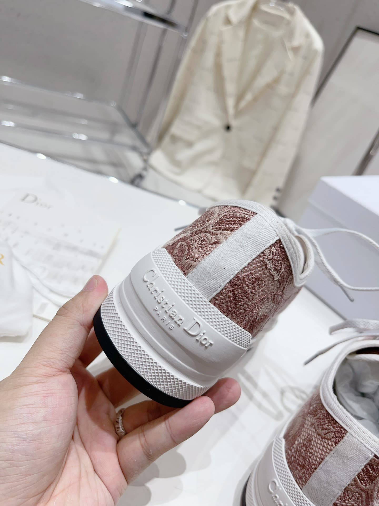 Dior Walkn Shoes Heel High4.5cm