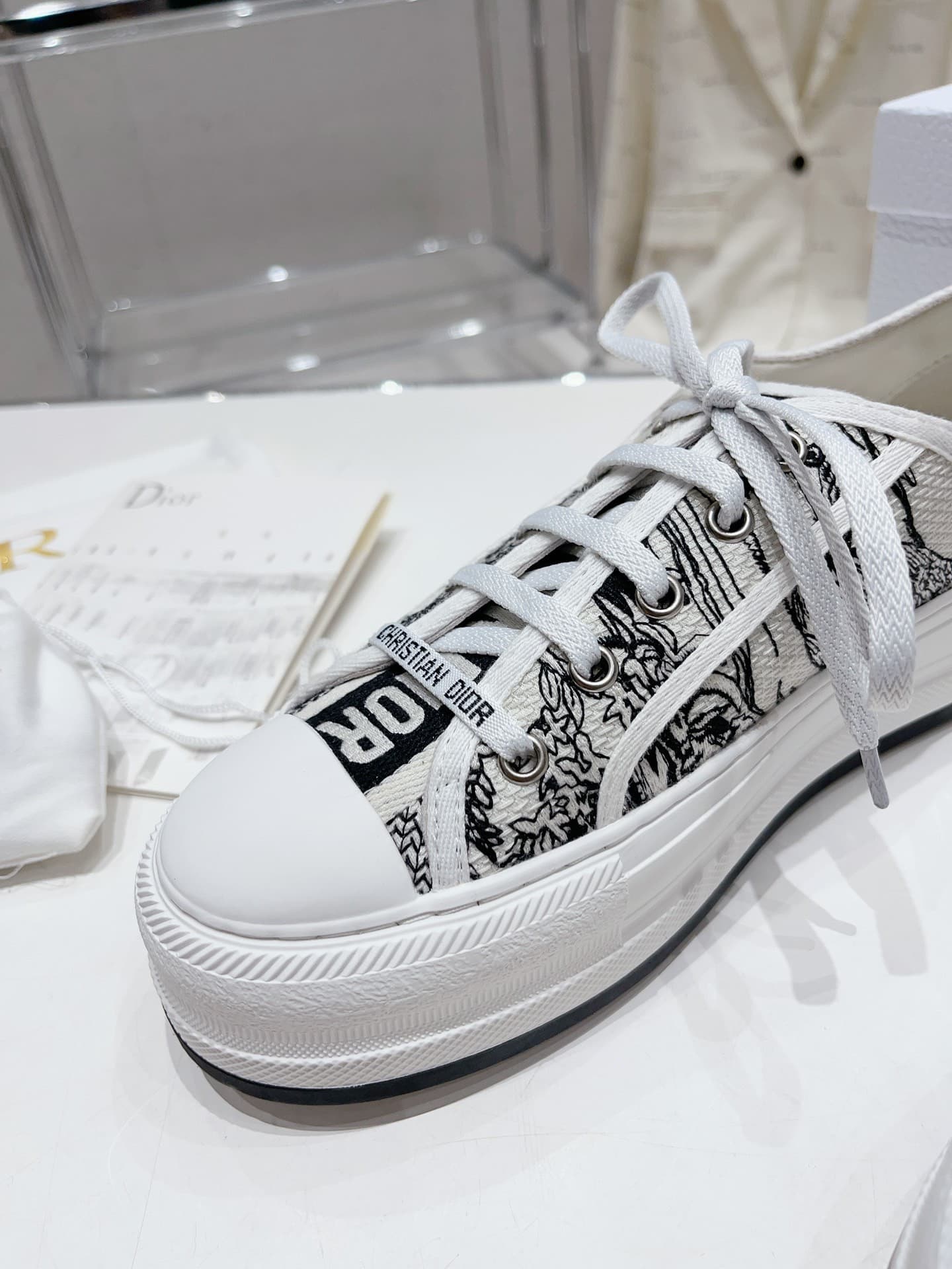 Dior Walkn Shoes Heel High4.5cm