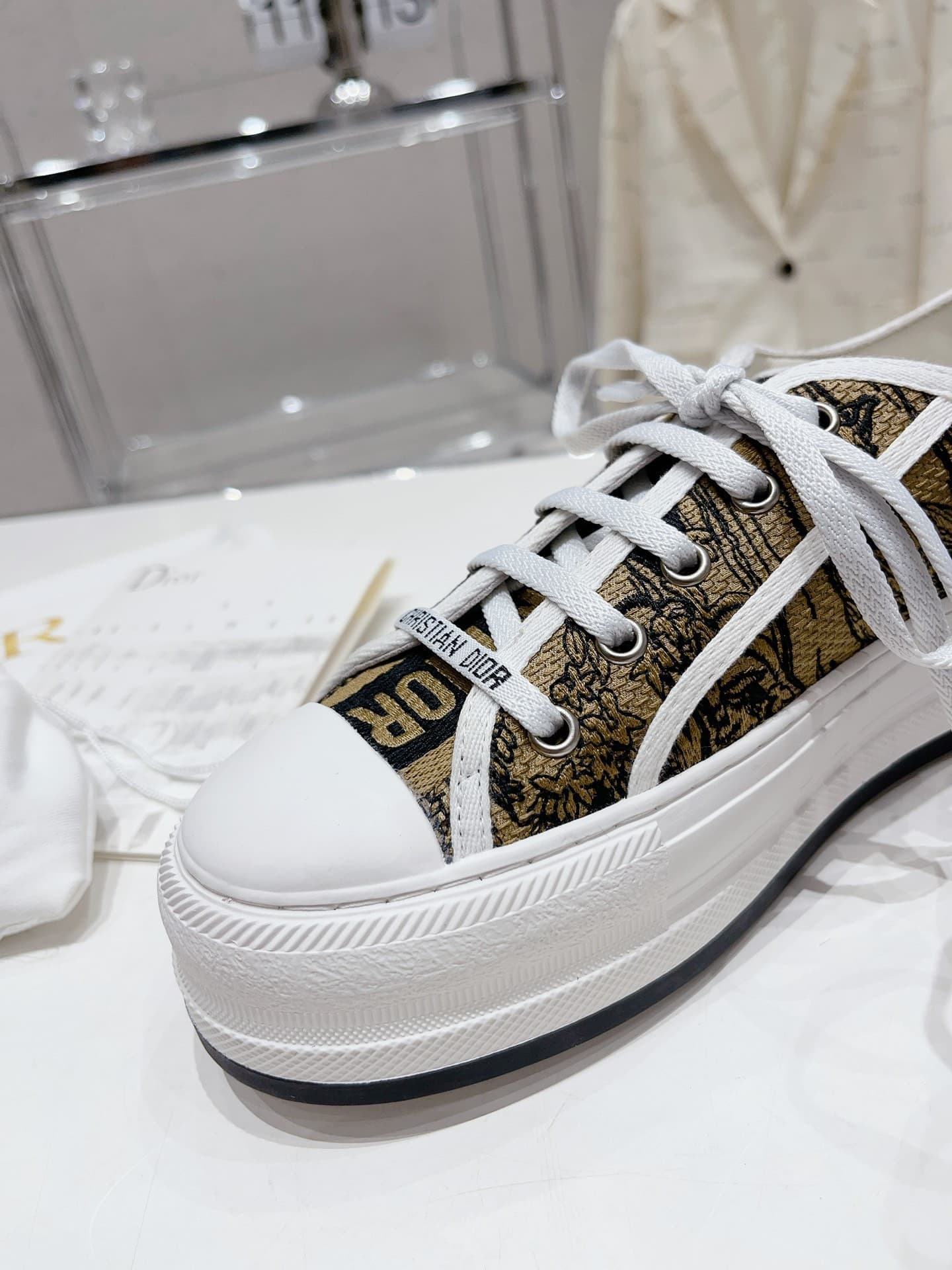 Dior Walkn Shoes Heel High4.5cm