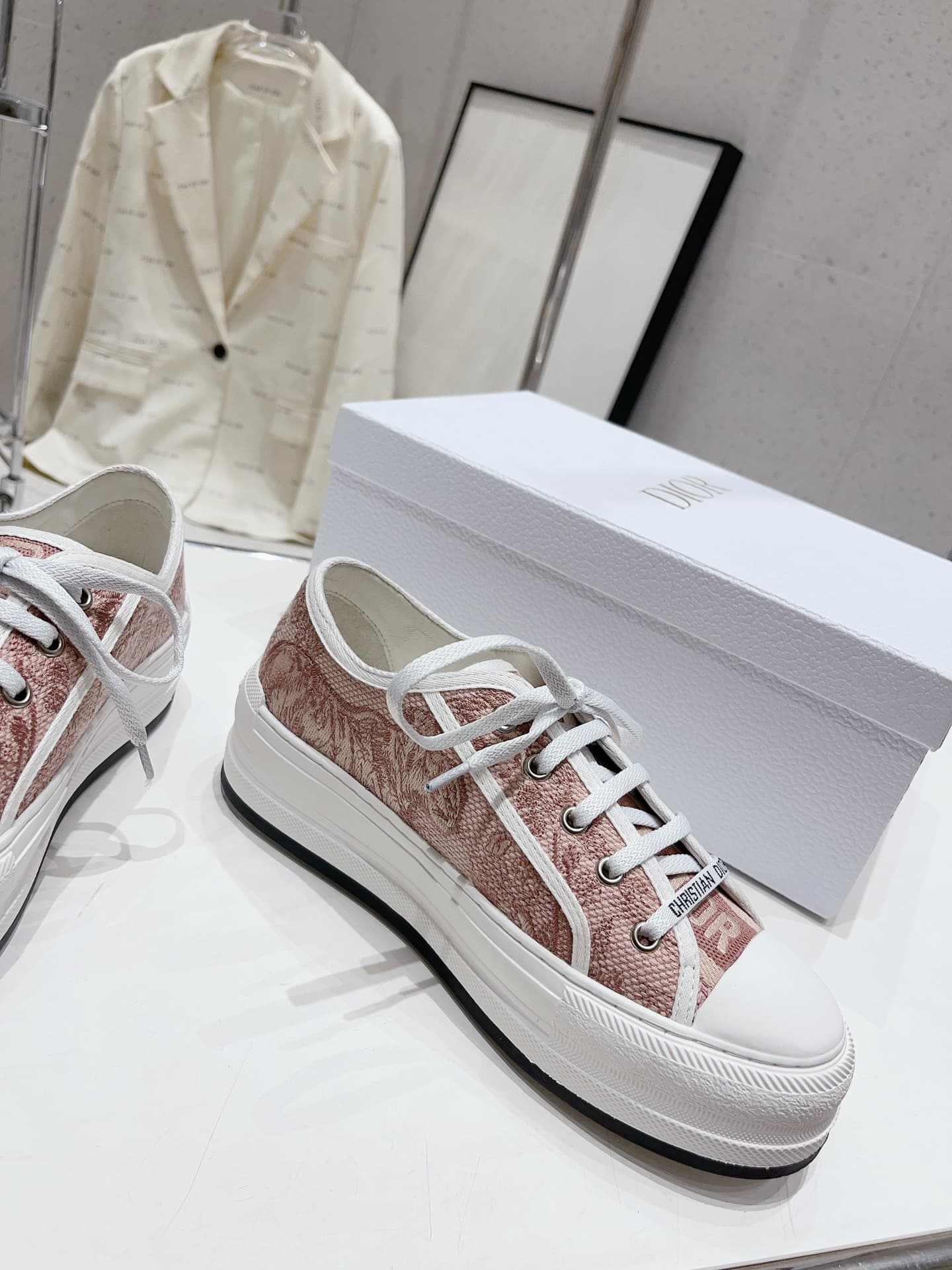 Dior Walkn Shoes Heel High4.5cm