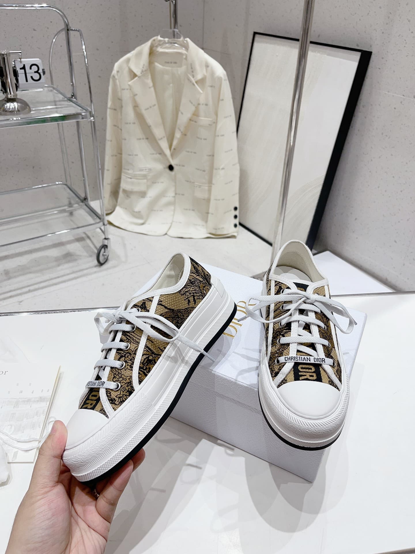 Dior Walkn Shoes Heel High4.5cm