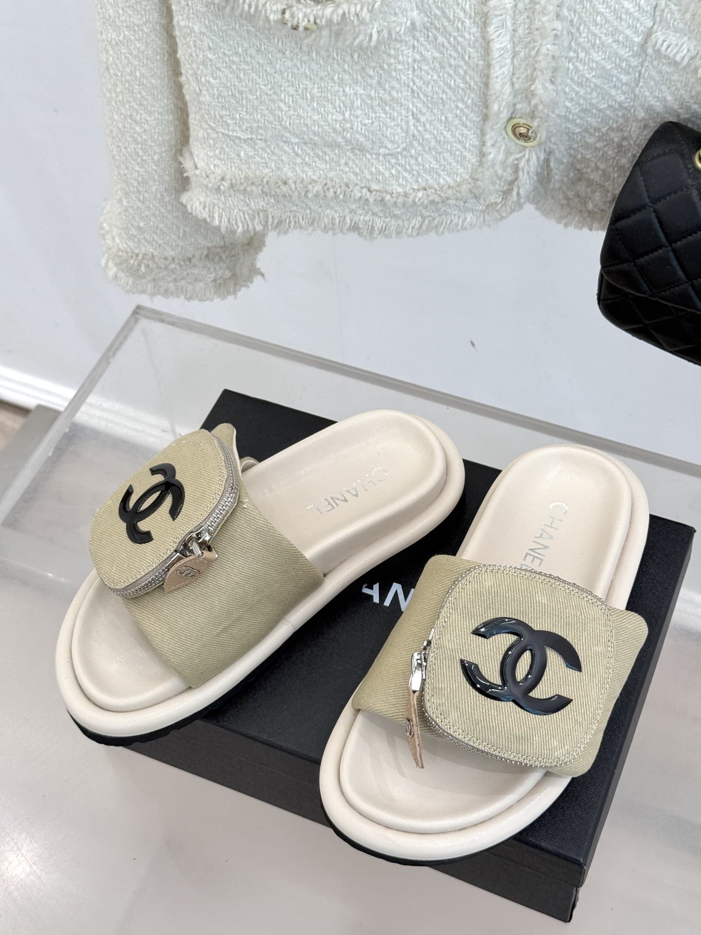 Chanel Slippers
