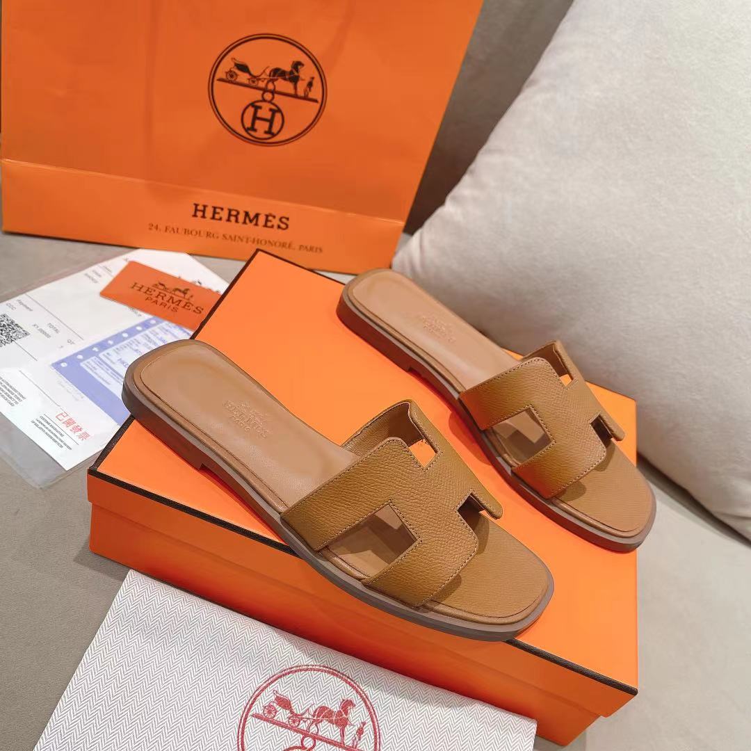 Hermes Slippers