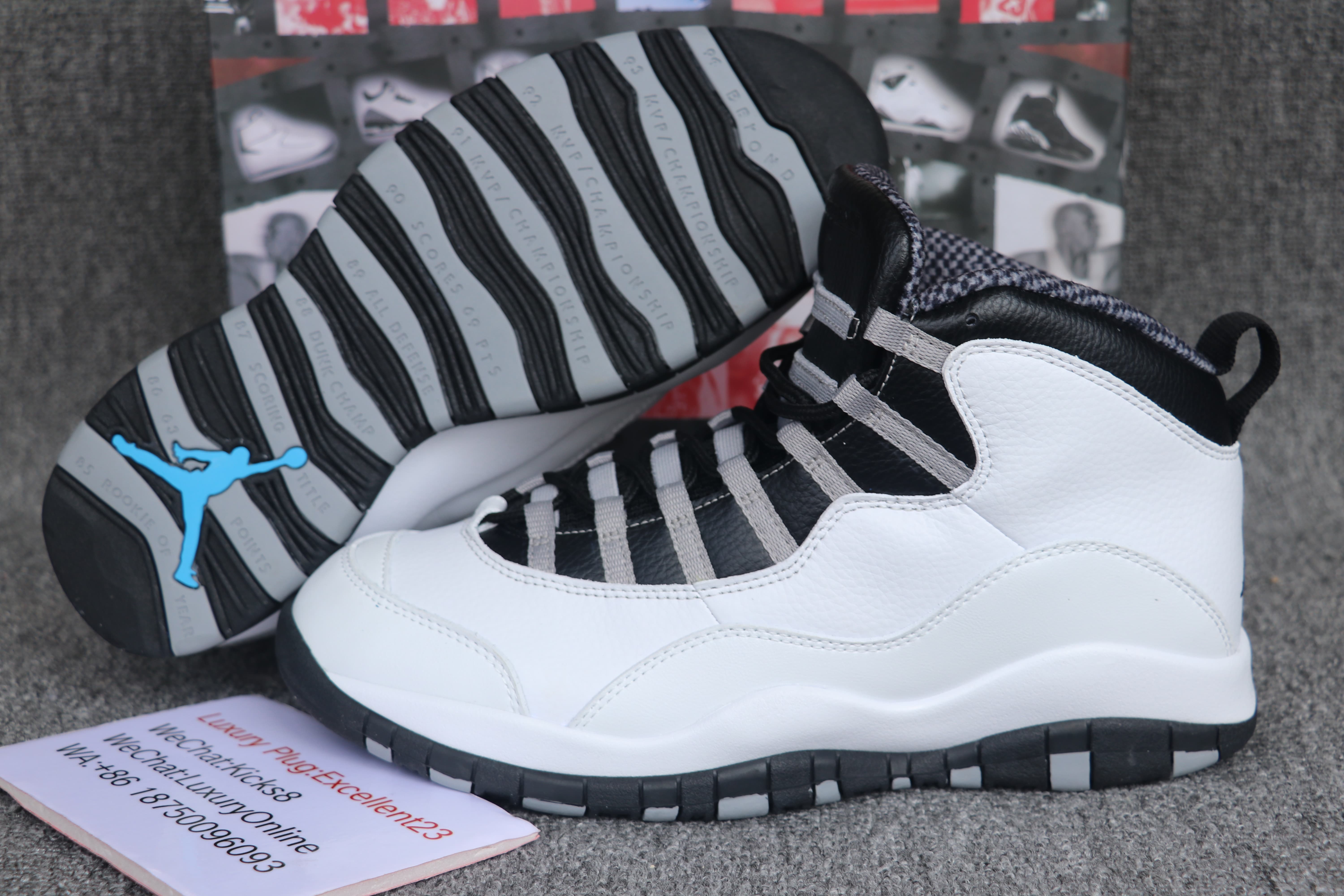 Nike Air Jordan 10 Steel Grey