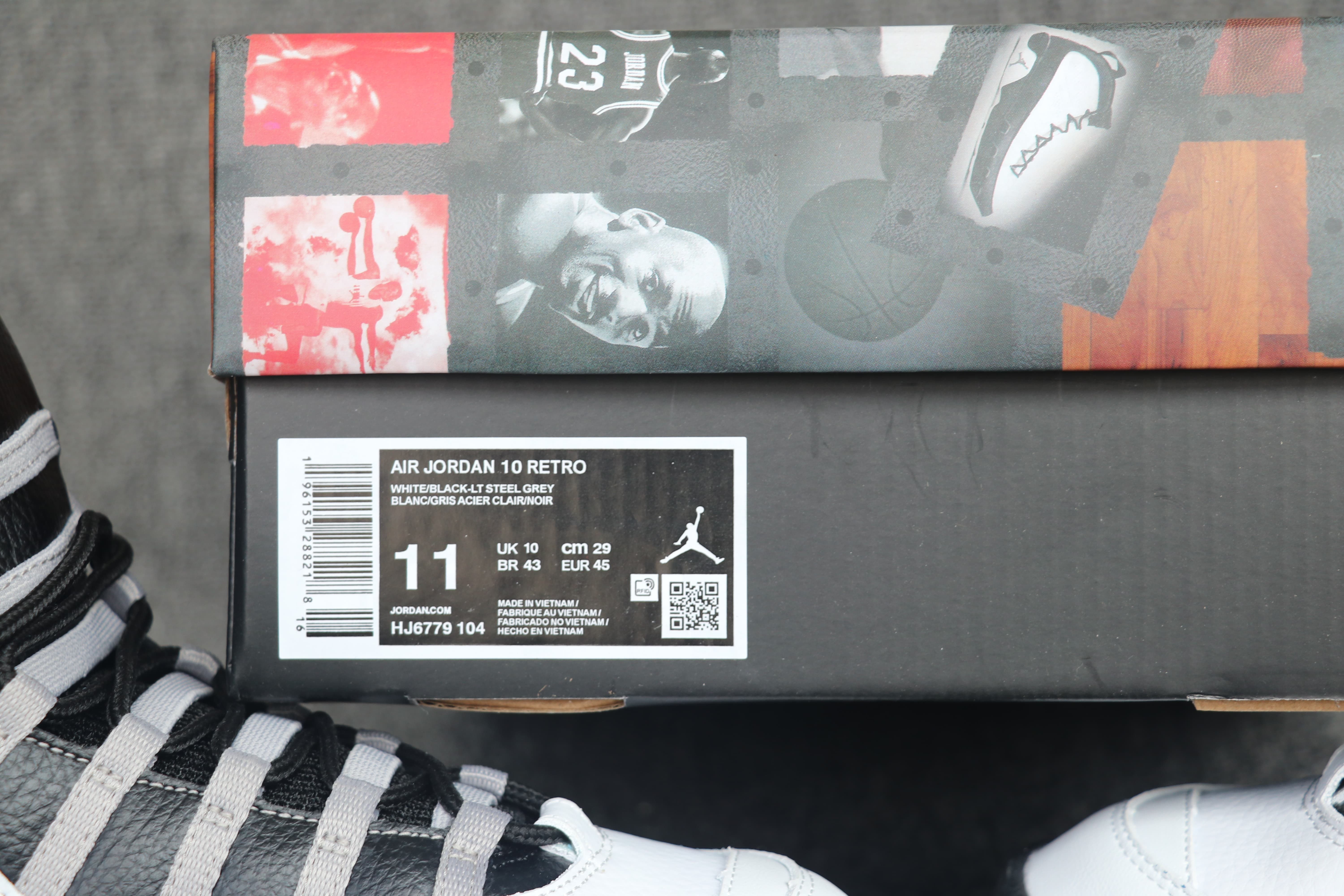 Nike Air Jordan 10 Steel Grey