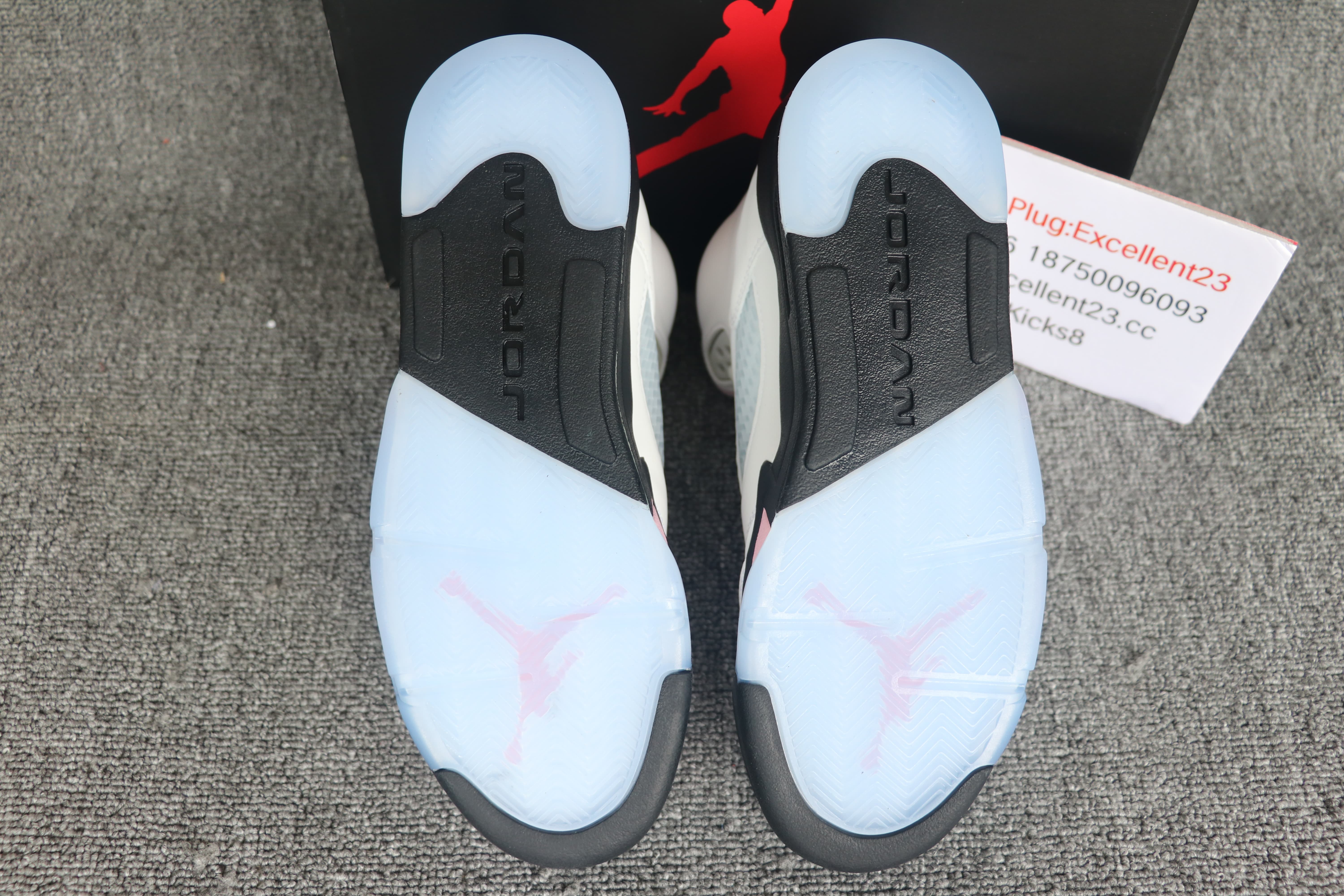 Youth Air Jordan 5 Medium Soft Pink