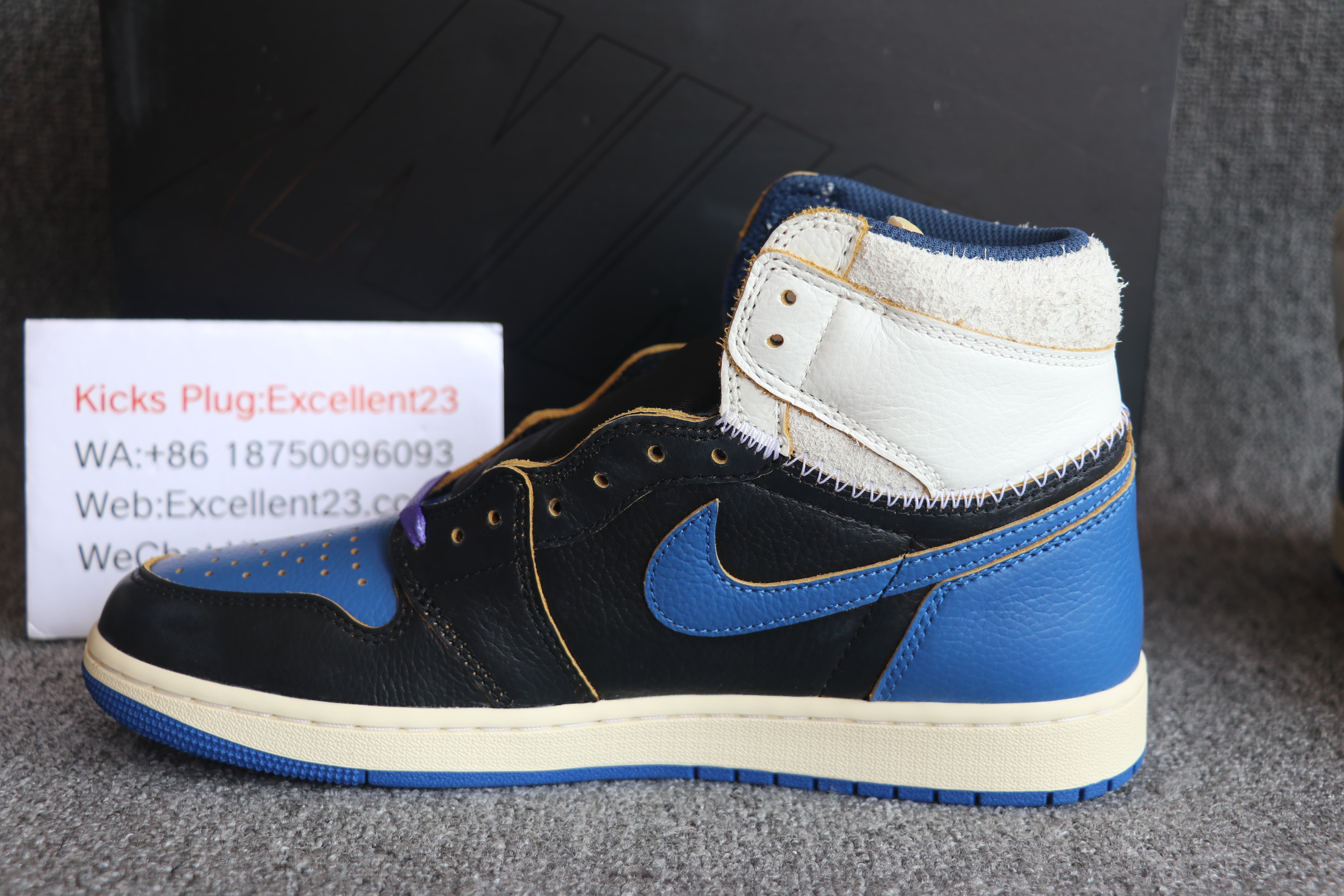 Union x Fragment x Air Jordan 1 High