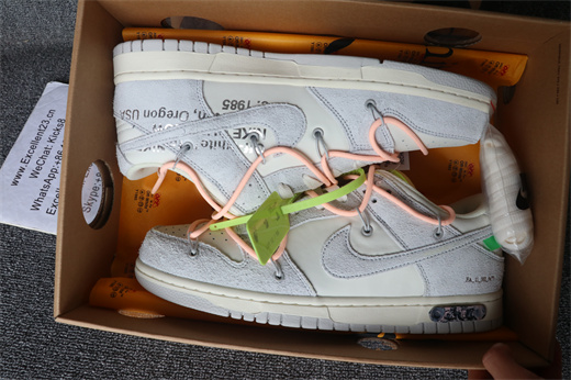 Off White x Futura x SB Dunk No.40