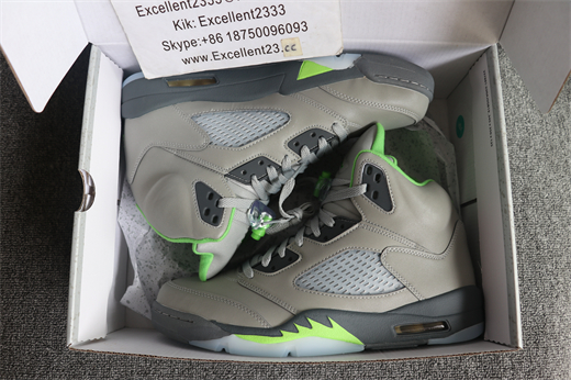 Nike Air Jordan 5 Retro Green Bean