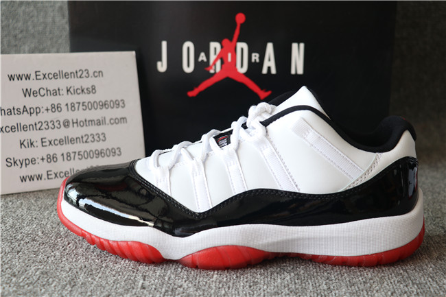 Nike Air Jordan 11 Low Cocord Black Red
