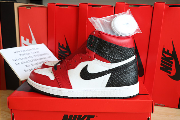 2020 Nike Air Jordan 1 Satin Snakeskin Chicago