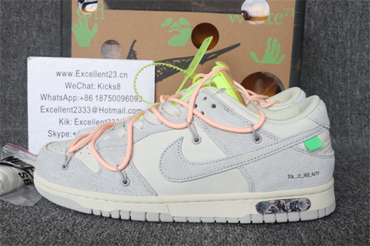 Off White x Futura x SB Dunk No.40