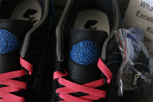 Off White x Nike Air Jordan 2 Black